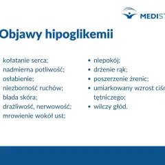 Objawy hipoglikemii: kołatanie serca, potliwość, osłabienie, drżenie rąk, wilczy głód. To sygnały, że masz niski poziom cukru.