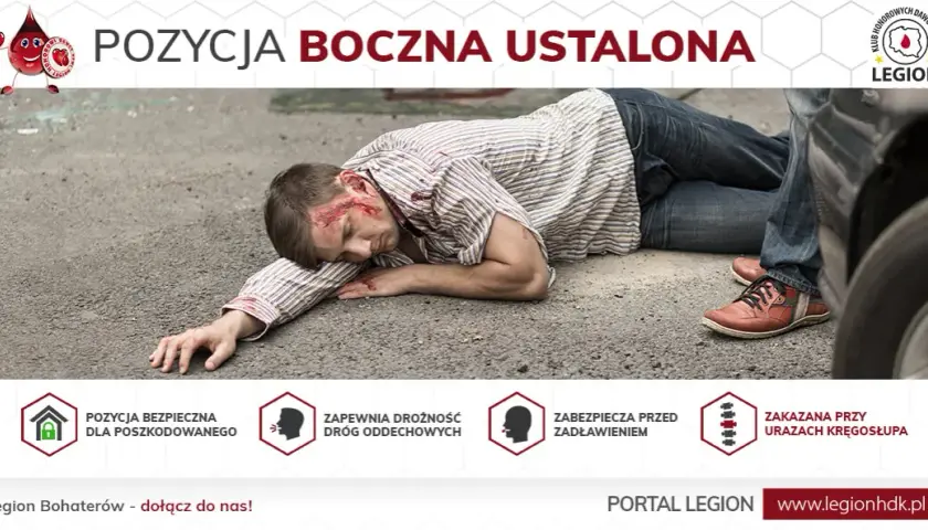 Pozycja boczna bezpieczna - kiedy ją stosować, aby uratować życie