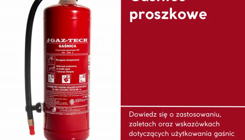 Jak działa gaśnica proszkowa i dlaczego warto ją mieć w domu