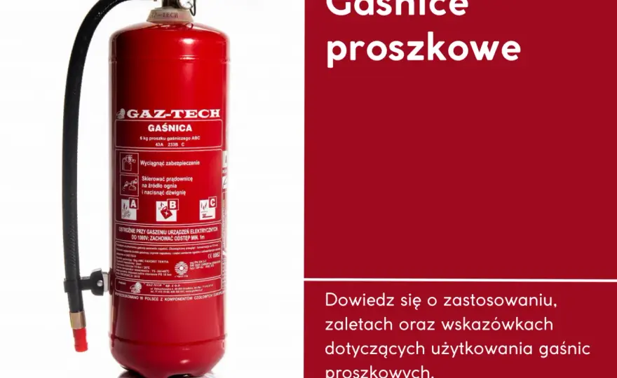 Jak działa gaśnica proszkowa i dlaczego warto ją mieć w domu