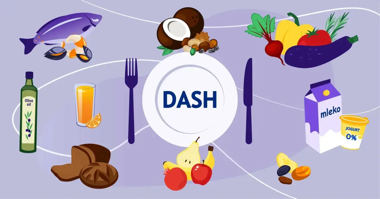 Dieta DASH to klucz do zdrowia. Dowiedz się, jak obniżyć ciśnienie w 5 minut, jedząc ryby, owoce, warzywa i produkty mleczne.
