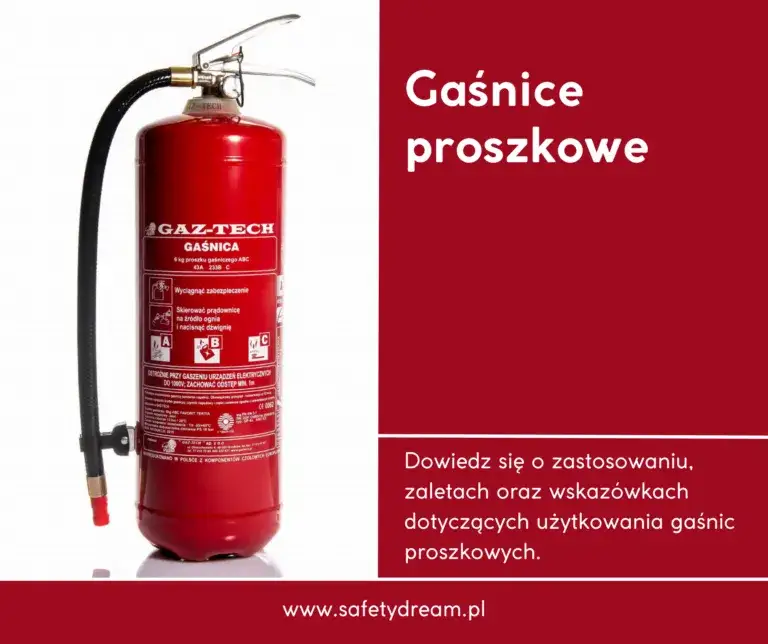 Zdjęcie Co można gasić gaśnicą proszkową? Sprawdź, jakie pożary są bezpieczne